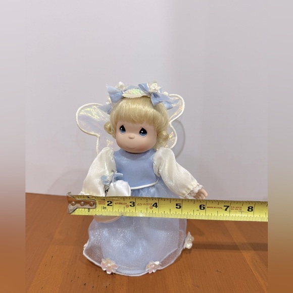 Precious Moments birthday angel doll on stand vintage - Picture 10 of 10